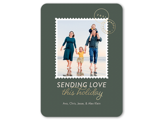 Sweet Stamp Holiday Card