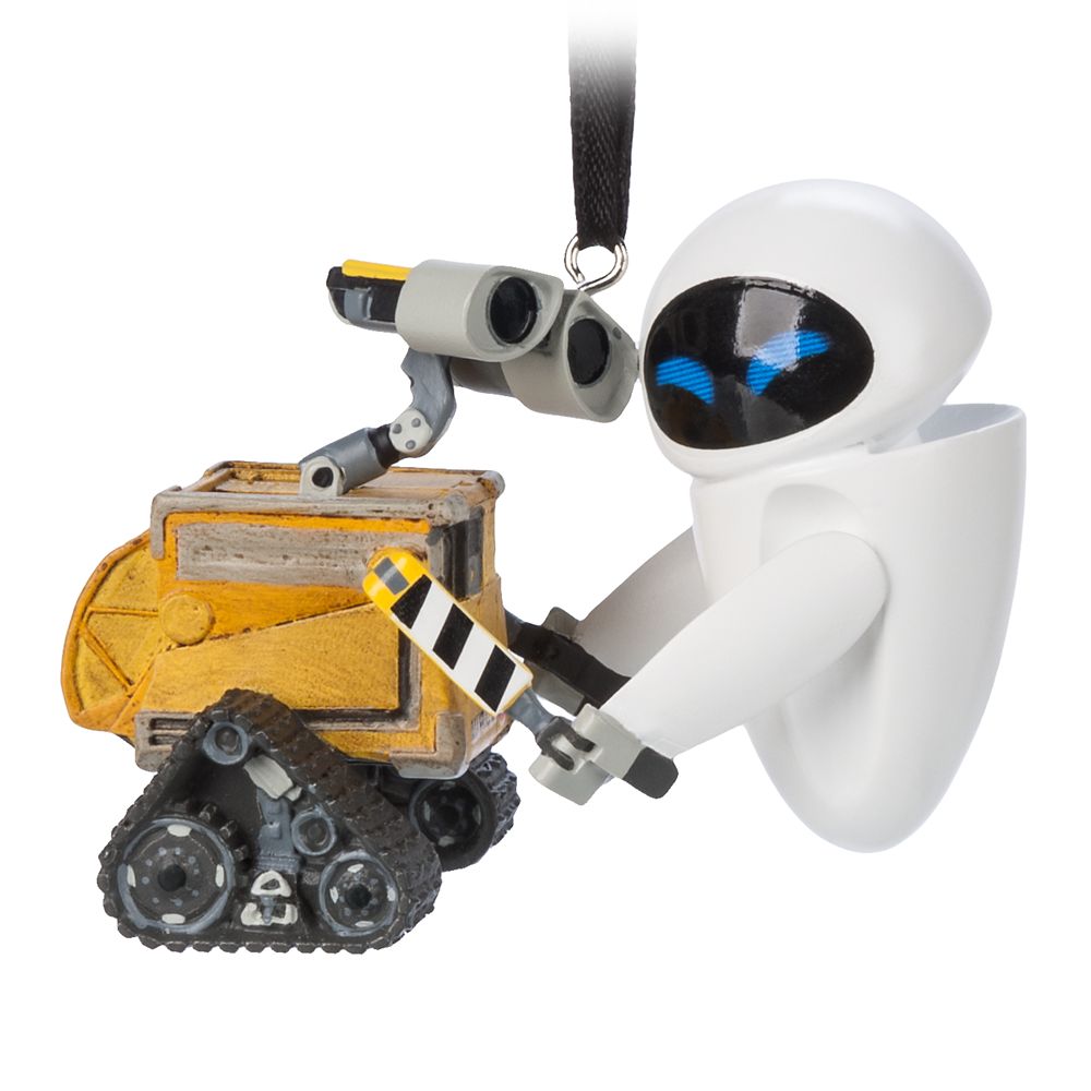 WALL-E and E.V.E. Figural Ornament
