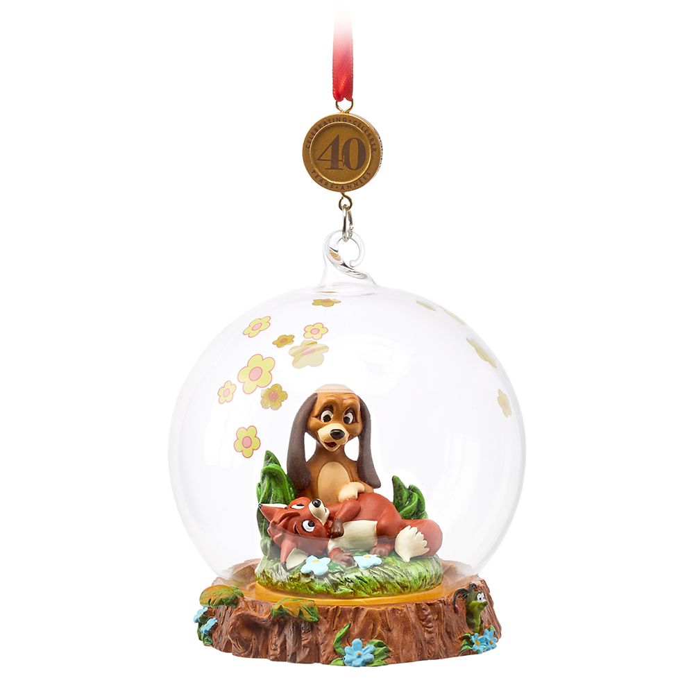 The Fox and the Hound Legacy Sketchbook Ornament – 40th Anniversary – Limited Release