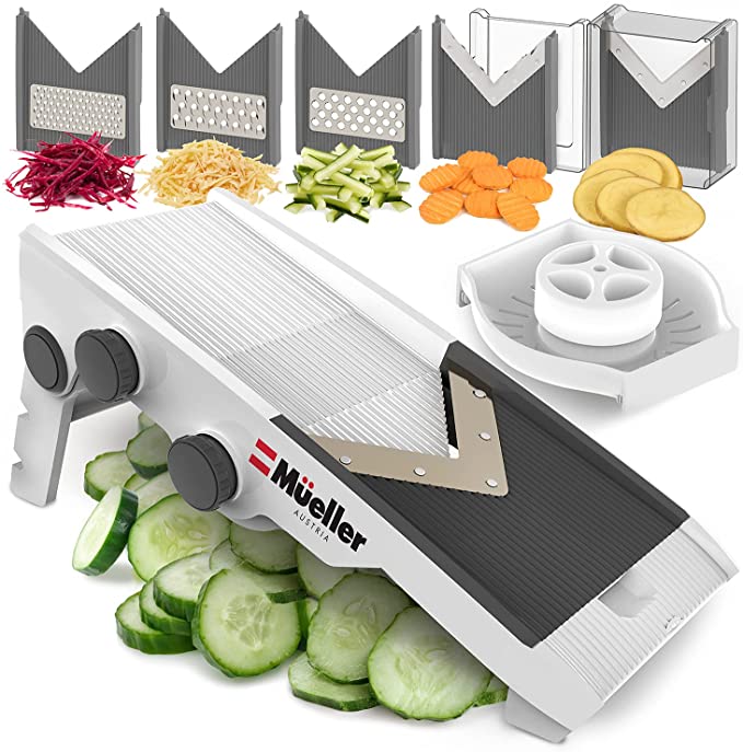Multi-Blade Adjustable Mandoline Cheese/Vegetable Slicer