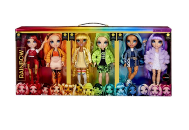 Rainbow High Original Fashion Doll 6-Pack