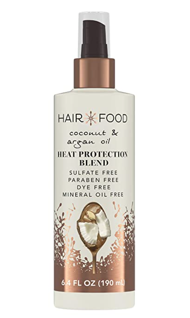 Hair Food Coconut Argan Oil Heat Protectant Spray Blend
