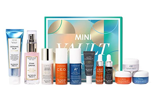 Sunday Riley Mini Vault Skincare Collection, Limited Edition