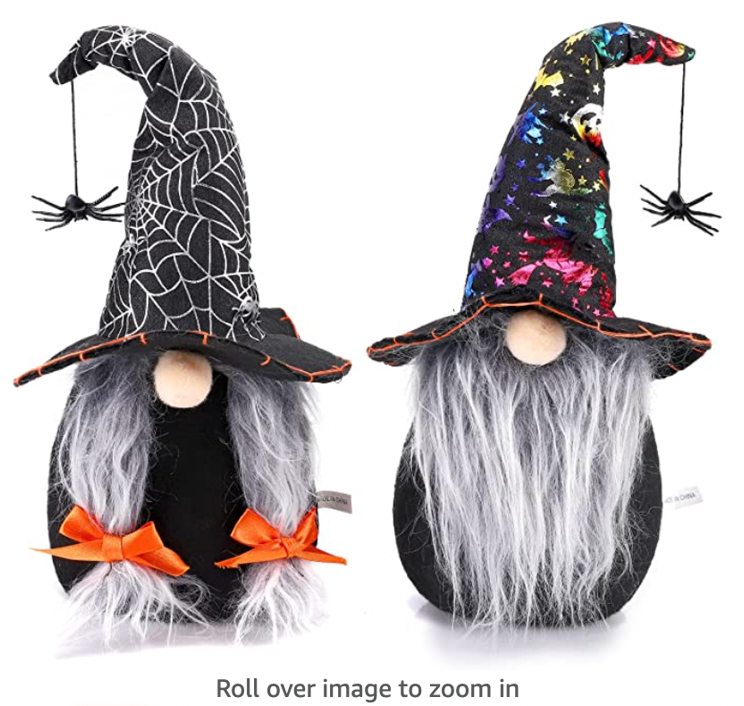 FRISTMAS Halloween Gnomes Plush Decor