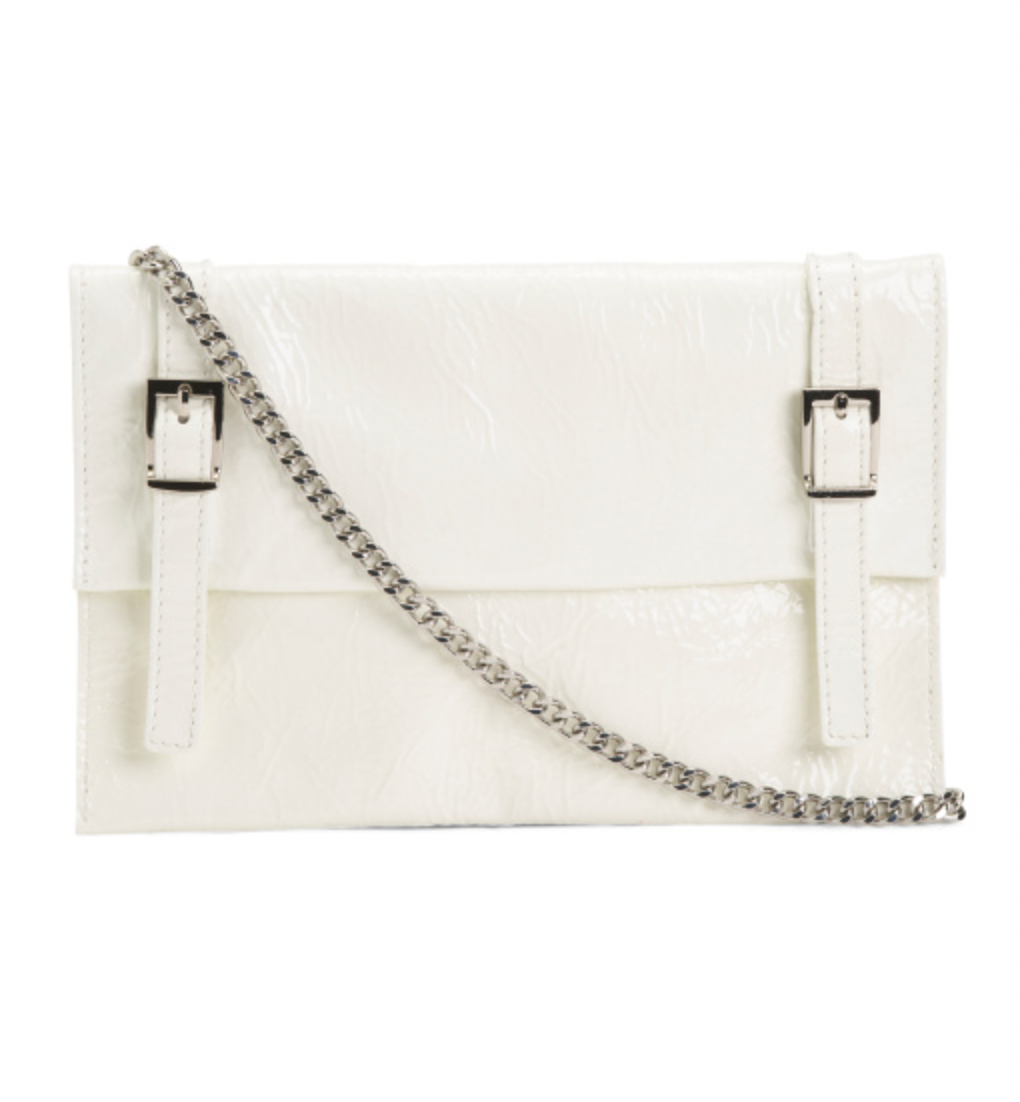 Viola Castellani Made in Italy Patent Leather Crossbody