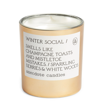 Anecdote Winter Social Candle