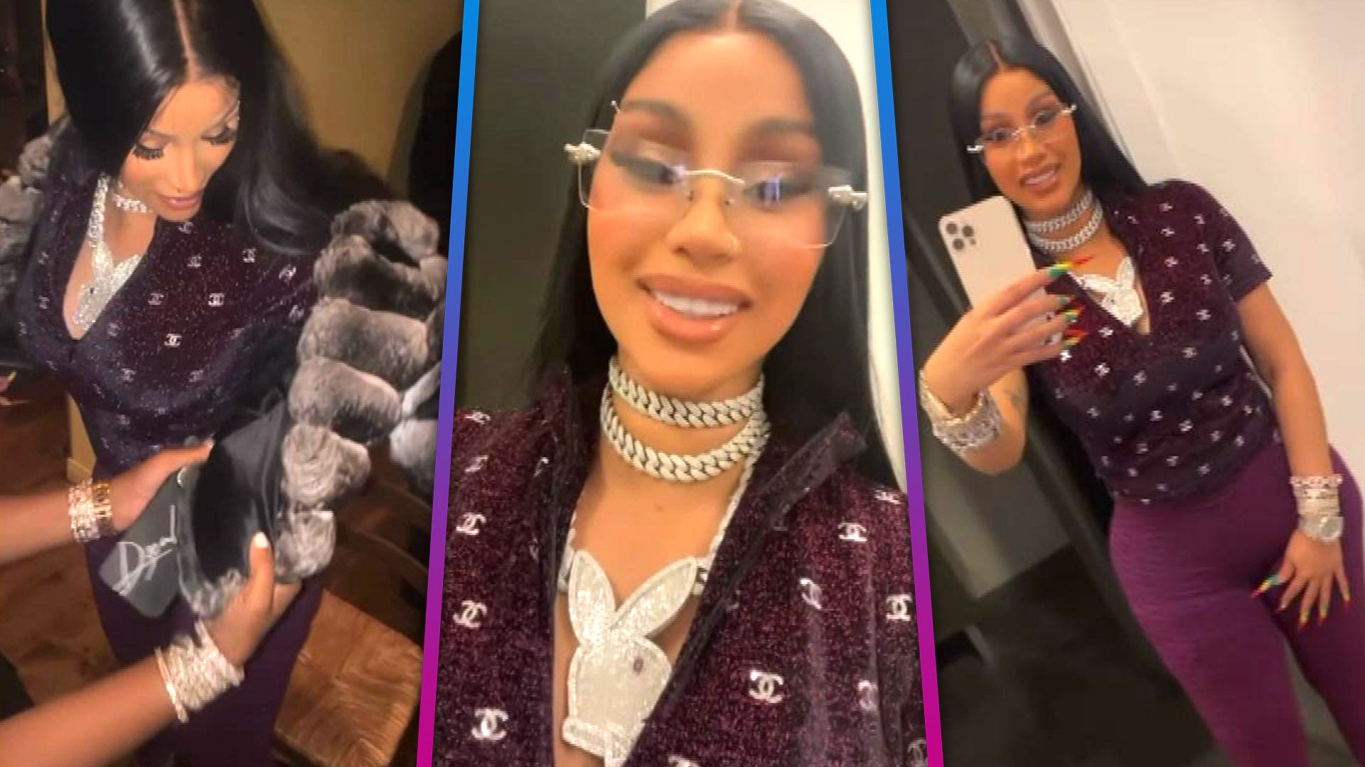 Cardi B Is Lavished With Diamonds And Fur For Her 29Th Birthday |  Entertainment Tonight