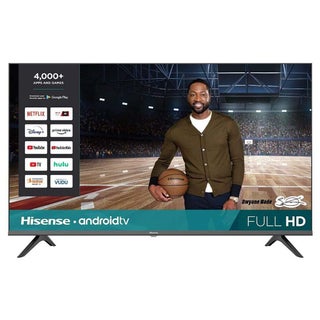 Basic HD TV: 43" 1080p Hisense with AndroidTV: $250