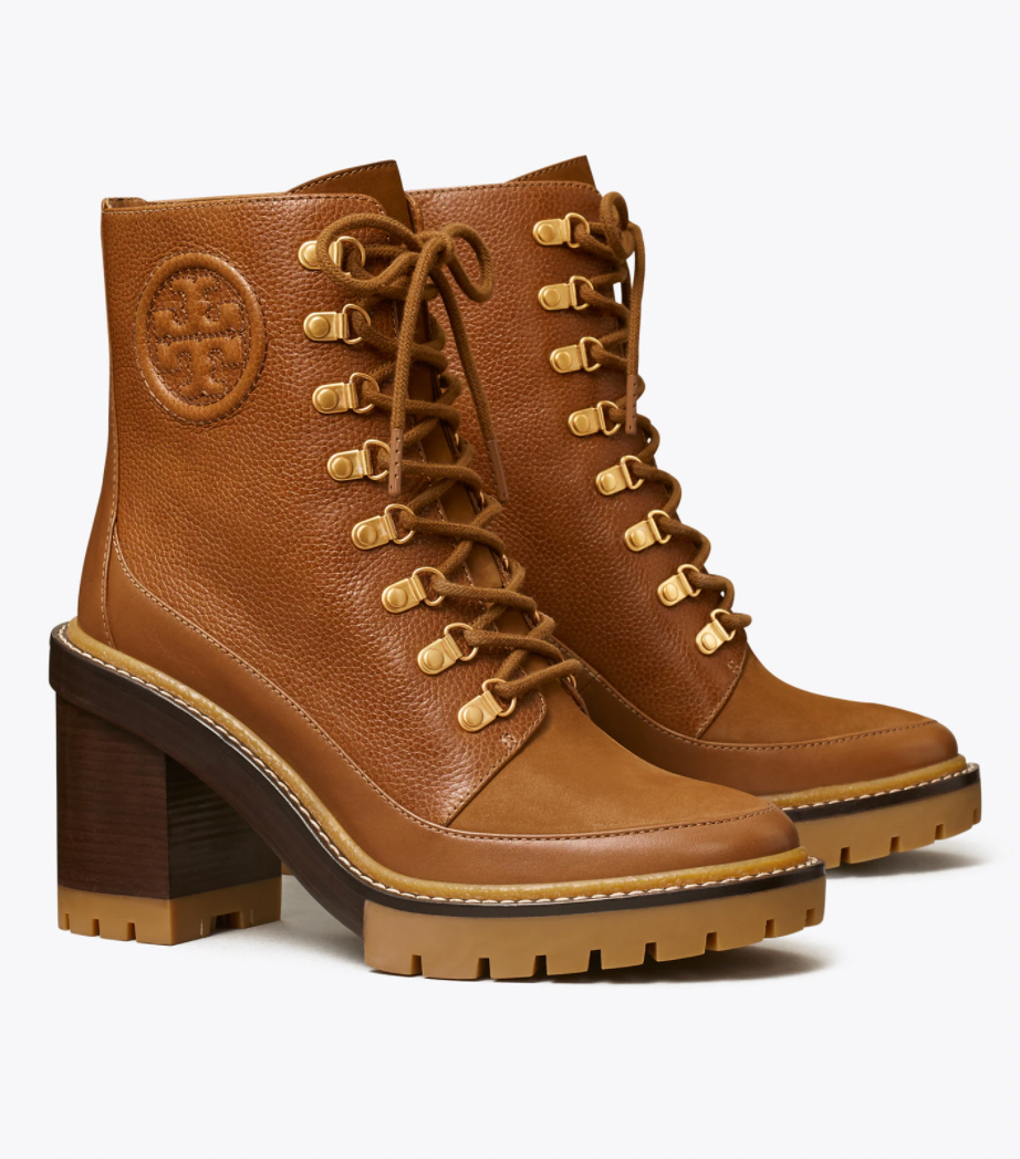 Miller Mixed Materials Lug Sole Boot