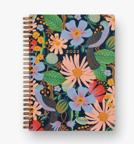 Rifle Paper Co. 2022 12-Month Softcover Spiral Planner