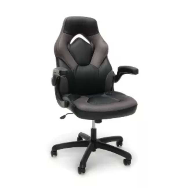 Adjustable Leather/Mesh Gaming/Office Chair with Wheels