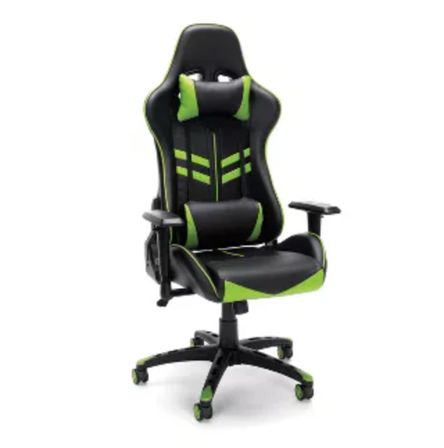 Racing Style Adjustable Gaming Chair with Lumbar Support