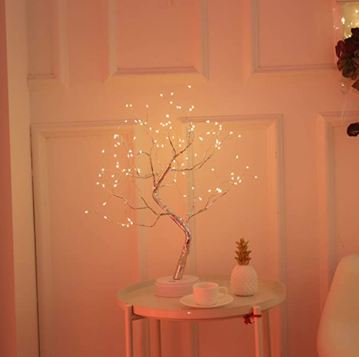 KHTO DIY Led Desk Bonsai Tree Light