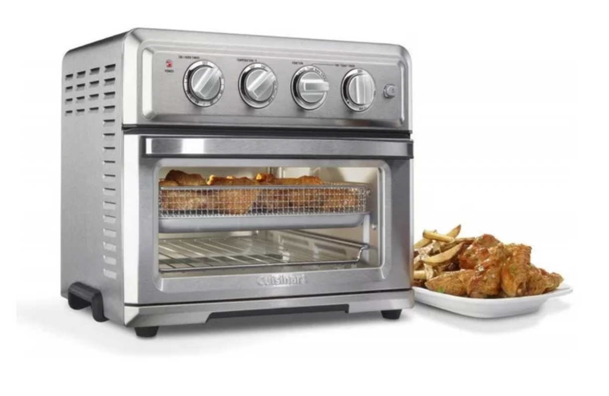 Stainless Steel Cuisinart Air Fryer Toaster Oven