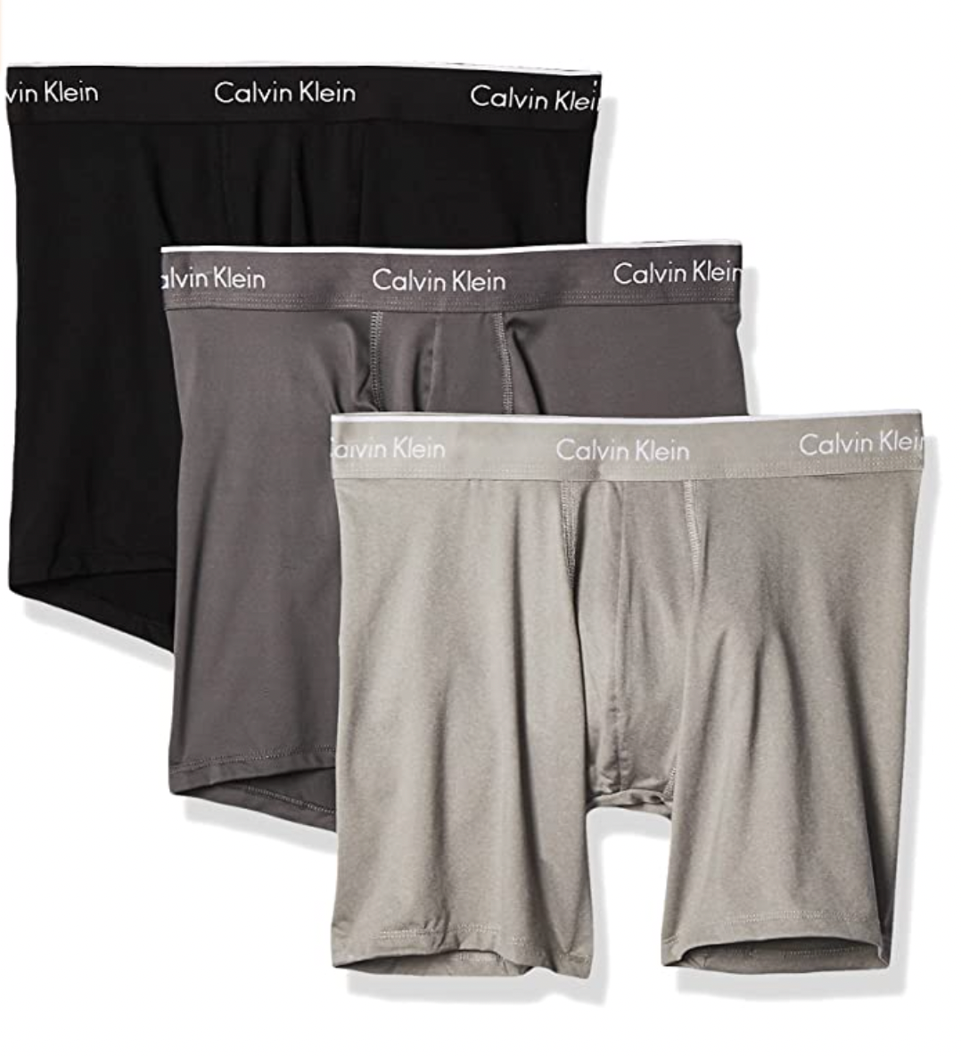 Calvin Klein Men's Microfiber Stretch Multipack Boxer Briefs
