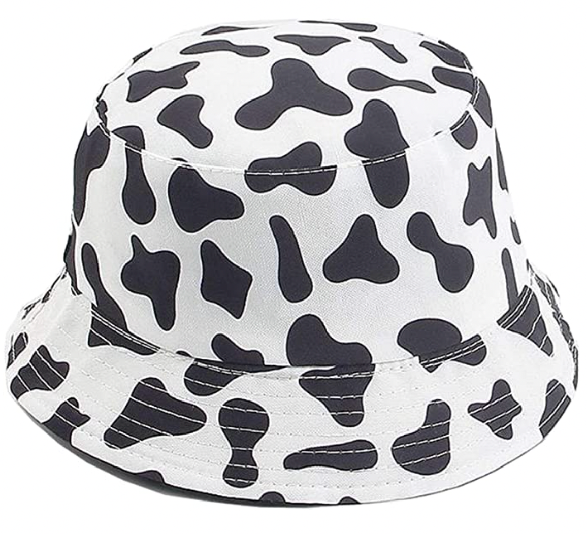 Mashiaoyi Unisex Print Double-Side-Wear Reversible Bucket Hat