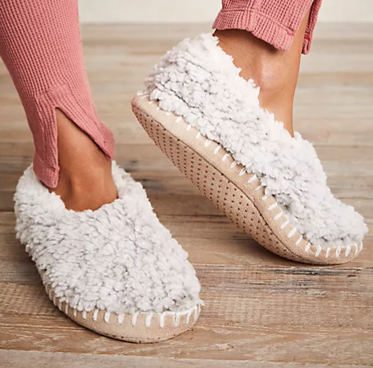 So Soft Sherpa Ballerina Slippers