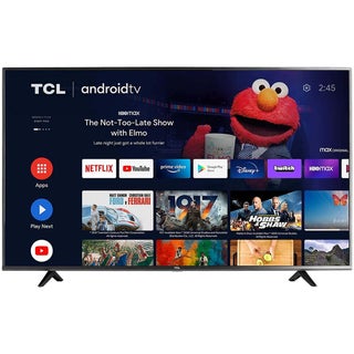 TV with AndroidTV: 50" TCL 4K TV: $360