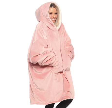 The Comfy Original Oversized Microfiber and Sherpa Wearable Blanket