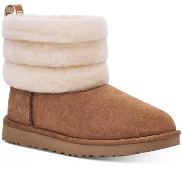 UGG Women's Fluff Mini Quilted Boots
