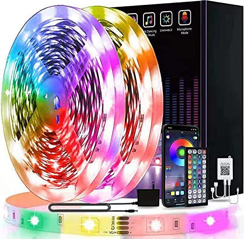USTO Music Sync Color Changing Led Strip Lights