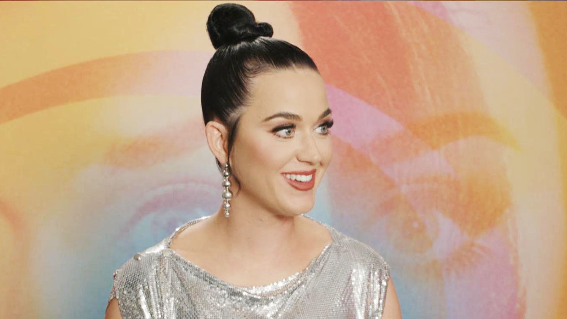 Katy Perry Teases New Music Video by Posing Topless With Long Wig -- See Orlando Blooms Funny Response Entertainment Tonight picture