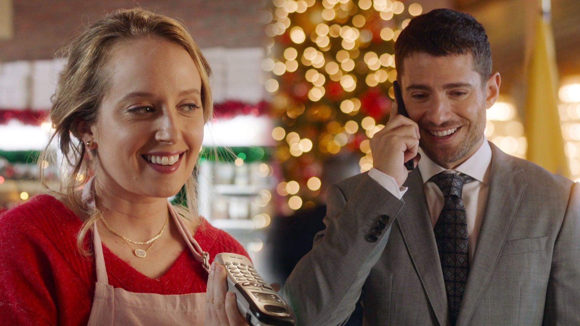 Megan Park Agrees to a Date With Julian Morris in Hallmark's 'A Royal  Queens Christmas' (Exclusive), image size:1920x1080