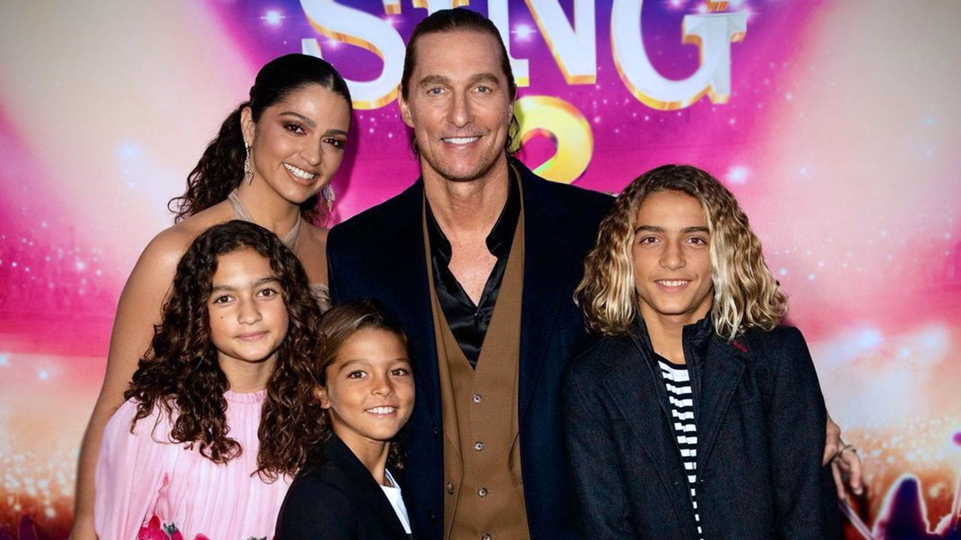 Matthew McConaughey and Camila Alves' Children Are So Grown Up in Rare Red  Carpet Pic | Entertainment Tonight