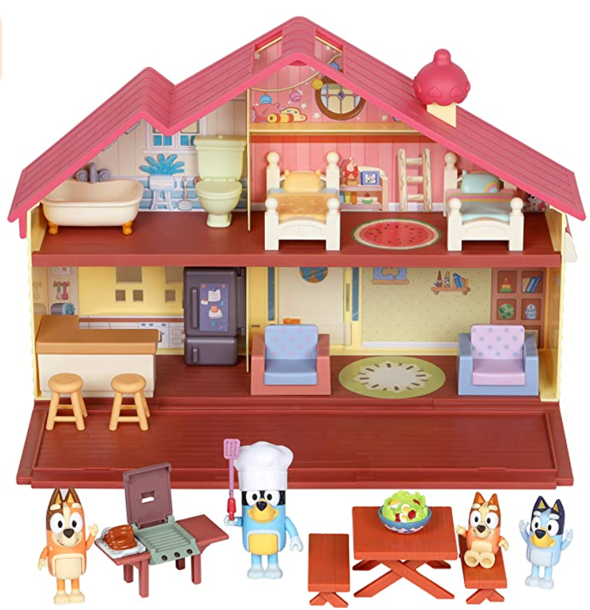 Bluey Mega Bundle Home, BBQ Playset