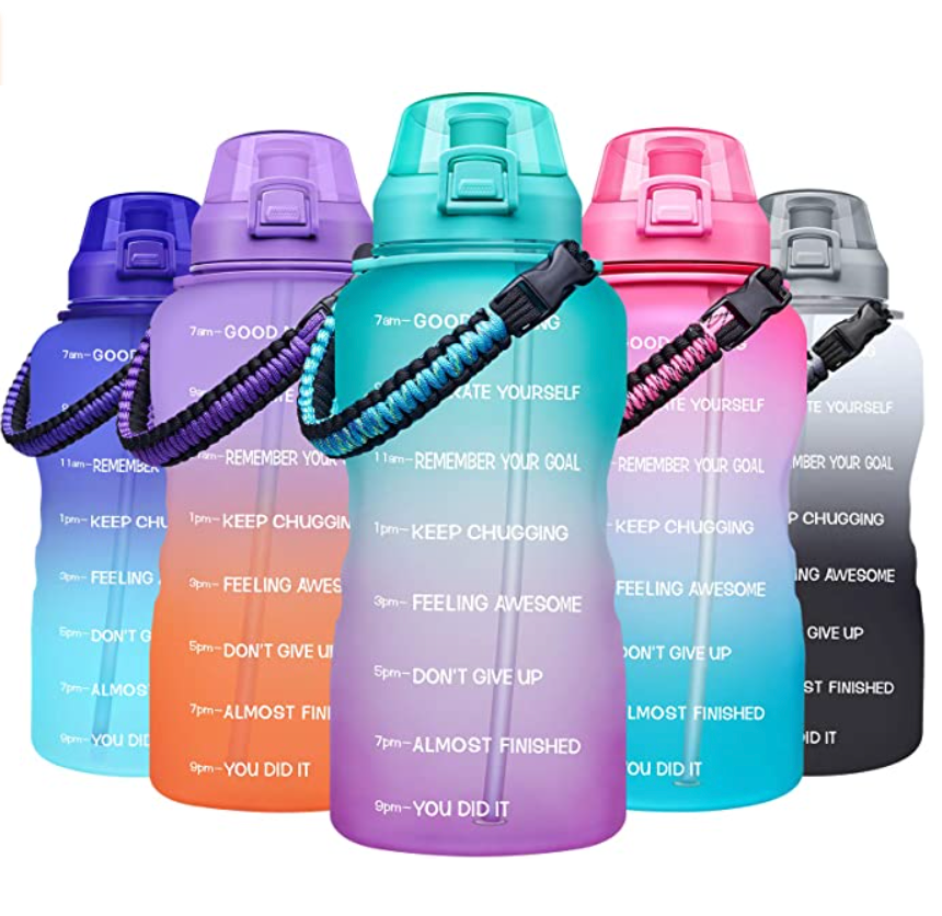 Giotto Large 1 Gallon Motivational Water Bottle