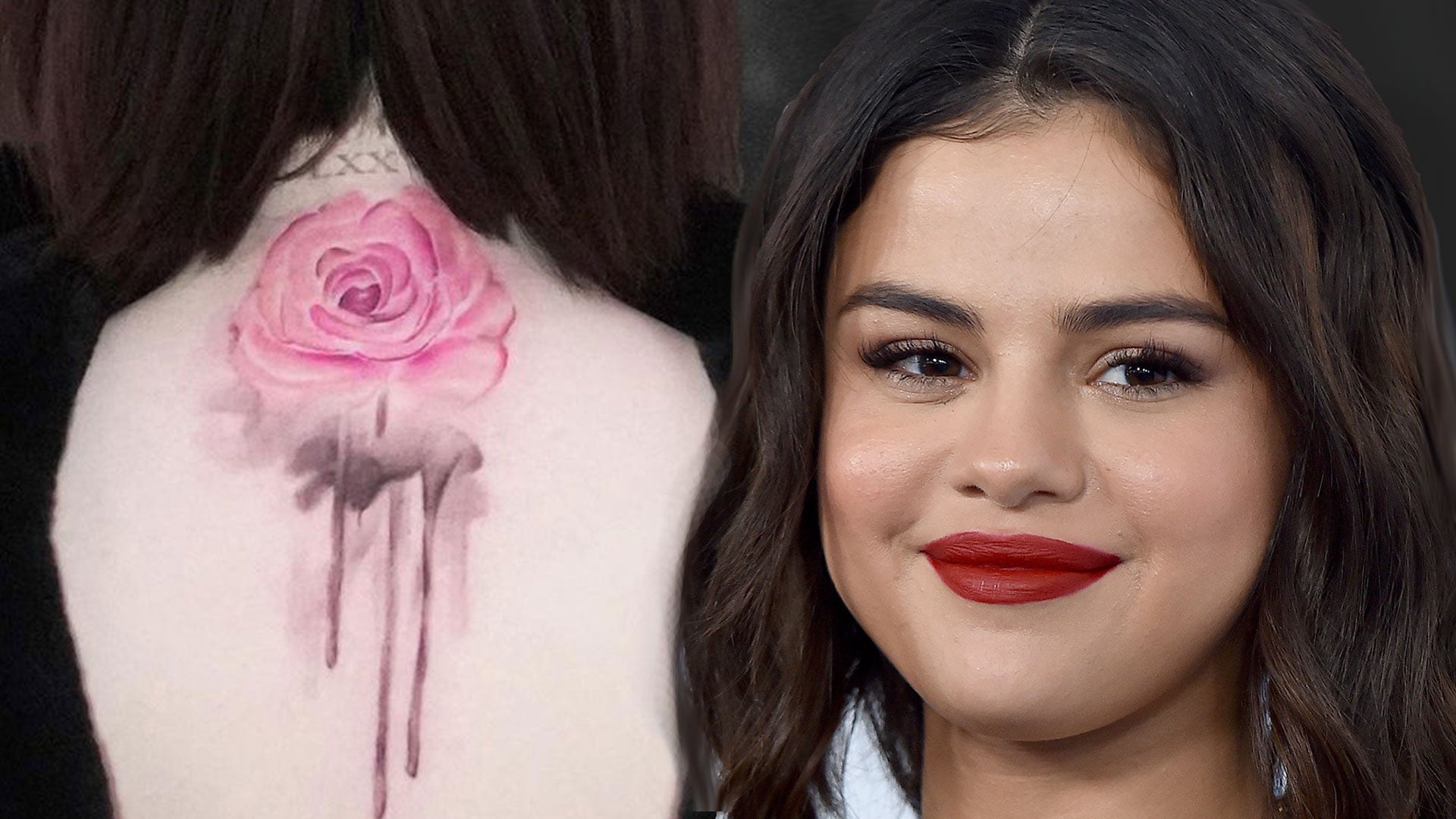 Selena Gomez and Cara Delevingnes Matching Rose Neck Tattoos Hidden  Meaning Behind Their Ink