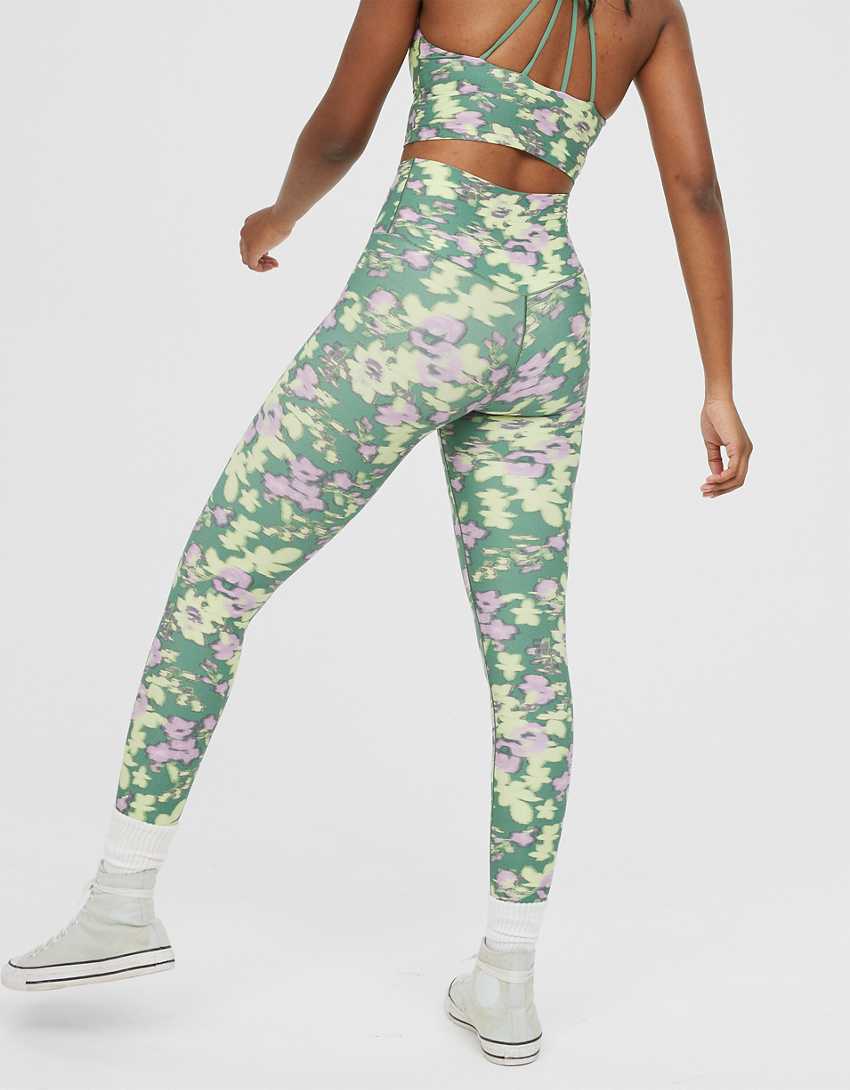 Offline Real Me High Waisted Cropped Crossover Legging
