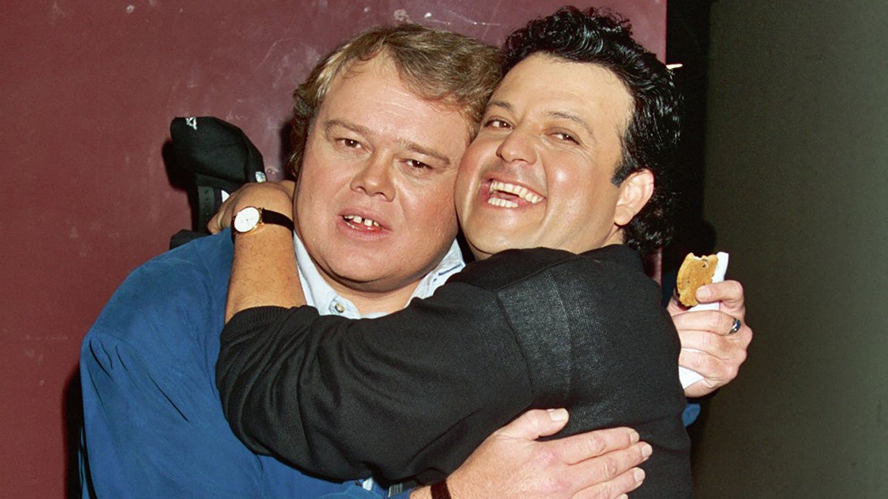 Louie Anderson and Paul Rodriguez during HBO's 7th Annual Comic Relief.