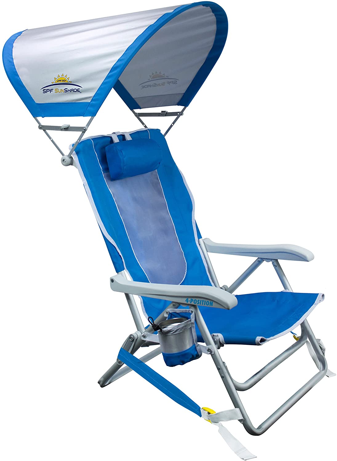 GCI Outdoor Waterside SunShade Backpack Beach Chair