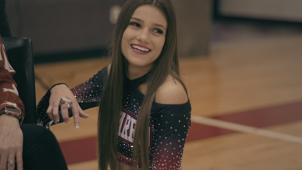Cheer' Breakout Morgan Simianer Talks About Life After Navarro |  Entertainment Tonight