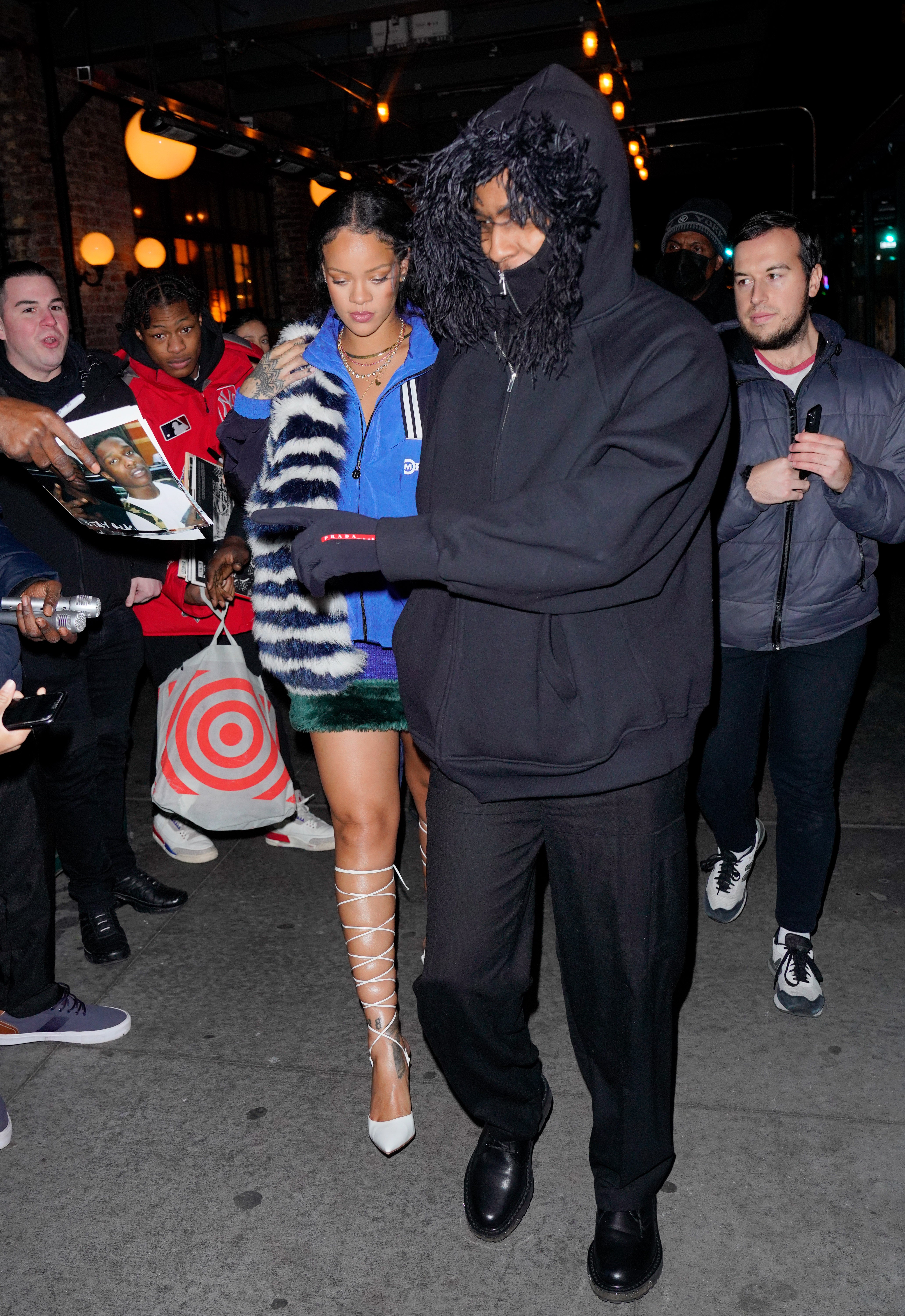 Rihanna Fires Back at Onlooker Who Criticizes Her Late PFW Arrival