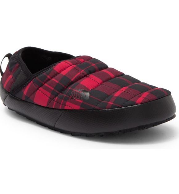 Red Plaid ThermoBall Traction Water Resistant Slipper from Nordstrom
