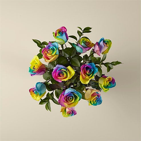 FTD Rainbow Roses