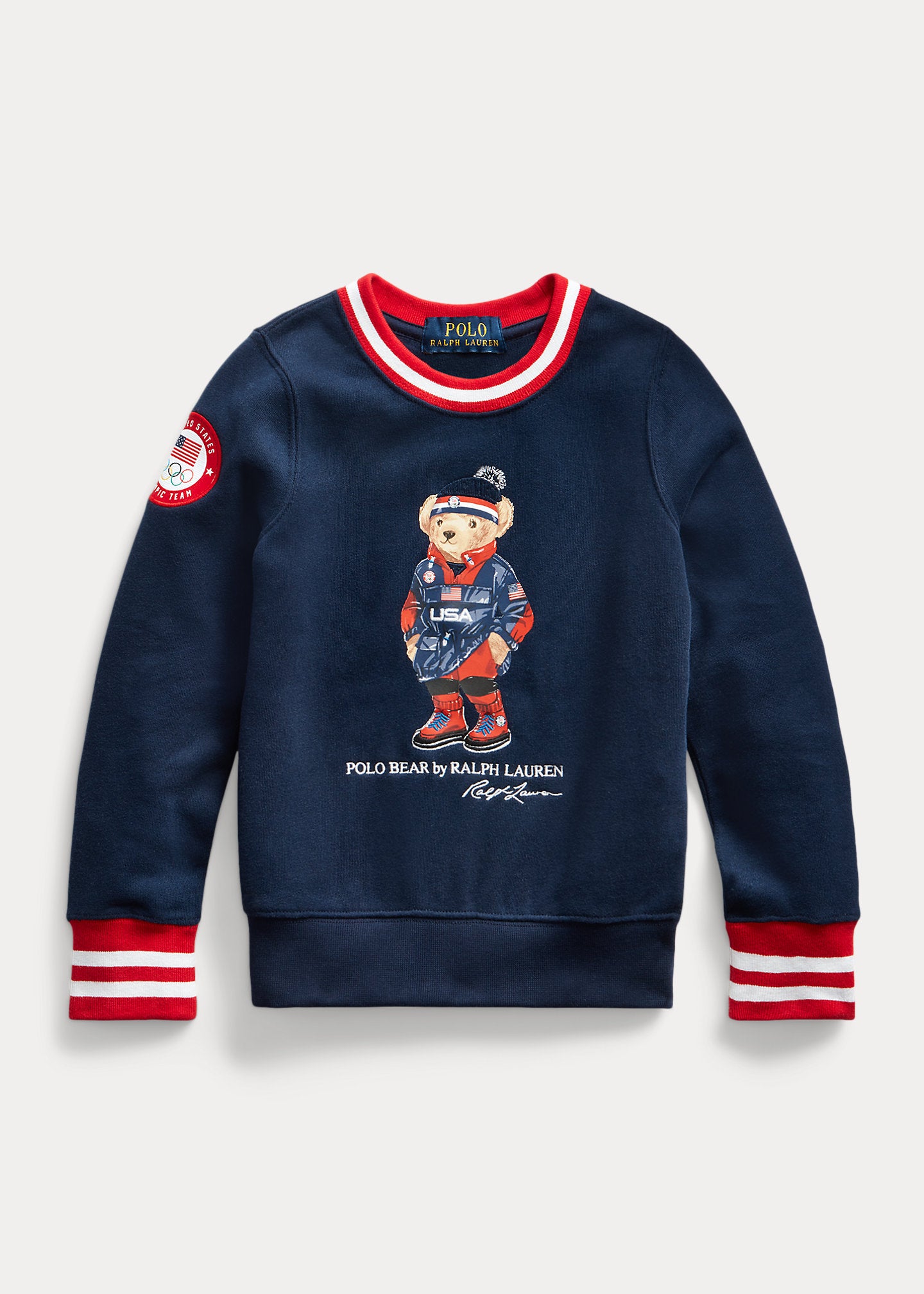 Ralph Lauren Team USA Polo Bear Sweatshirt