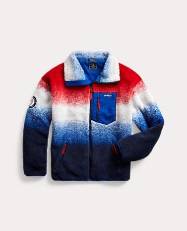 Team USA Tie-Dye Pile Fleece Jacket