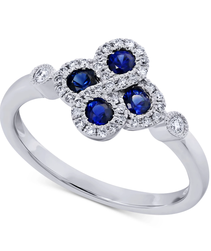 Macy's Sapphire Ring