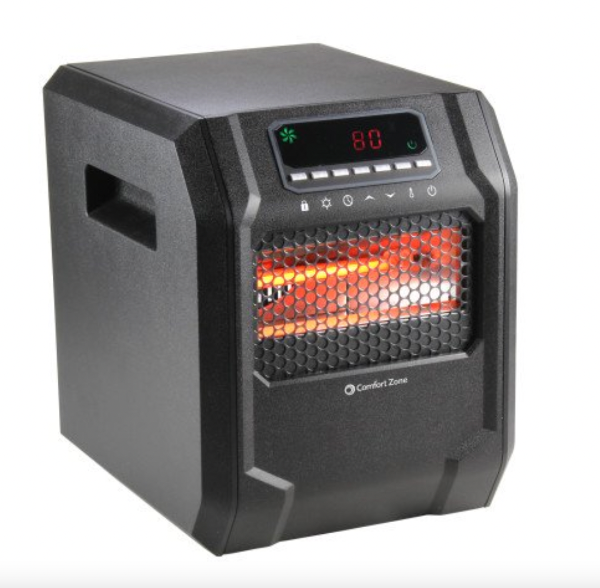 Comfort Zone Digital Infrared Quartz Space Heater