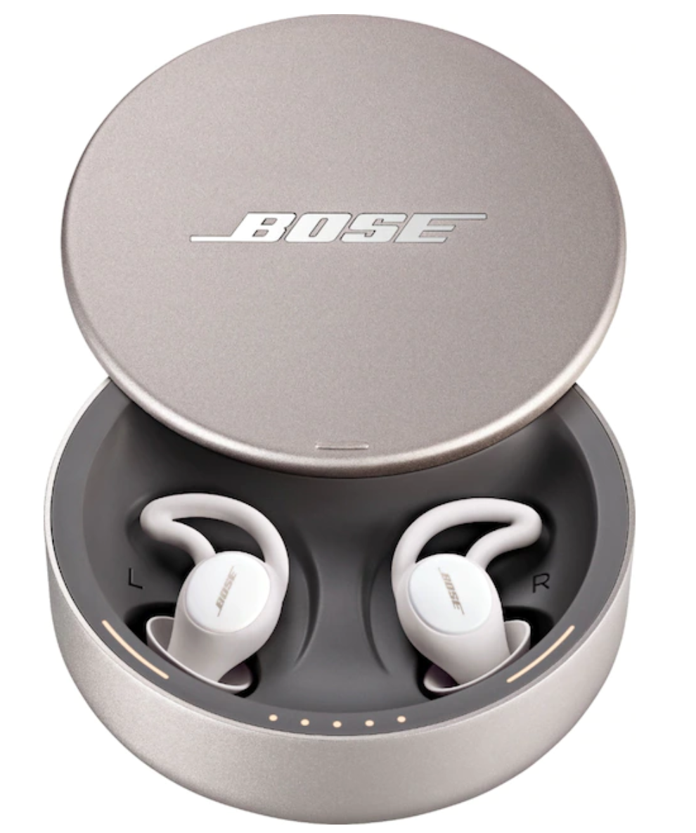 Bose - Sleepbuds II — Soothing Sounds and Noise-masking Technology Designed for Better Sleep - White/Silver