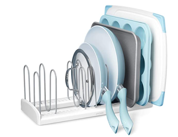 YouCopia Pan and Lid Rack StoreMore Adjustable