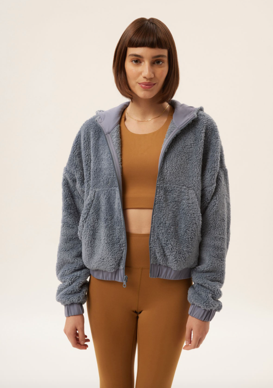 Girlfriend Collective Cropped Bomber
