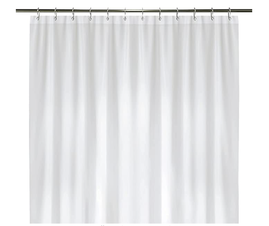LiBa PEVA 8G Bathroom Shower Curtain Liner