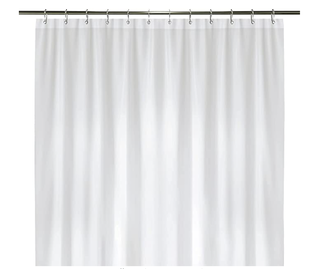 LiBa PEVA 8G Bathroom Shower Curtain Liner