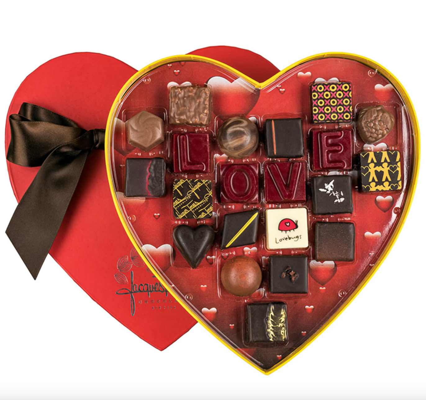 Jacques Torres Valentine's Day Chocolate Heart Box