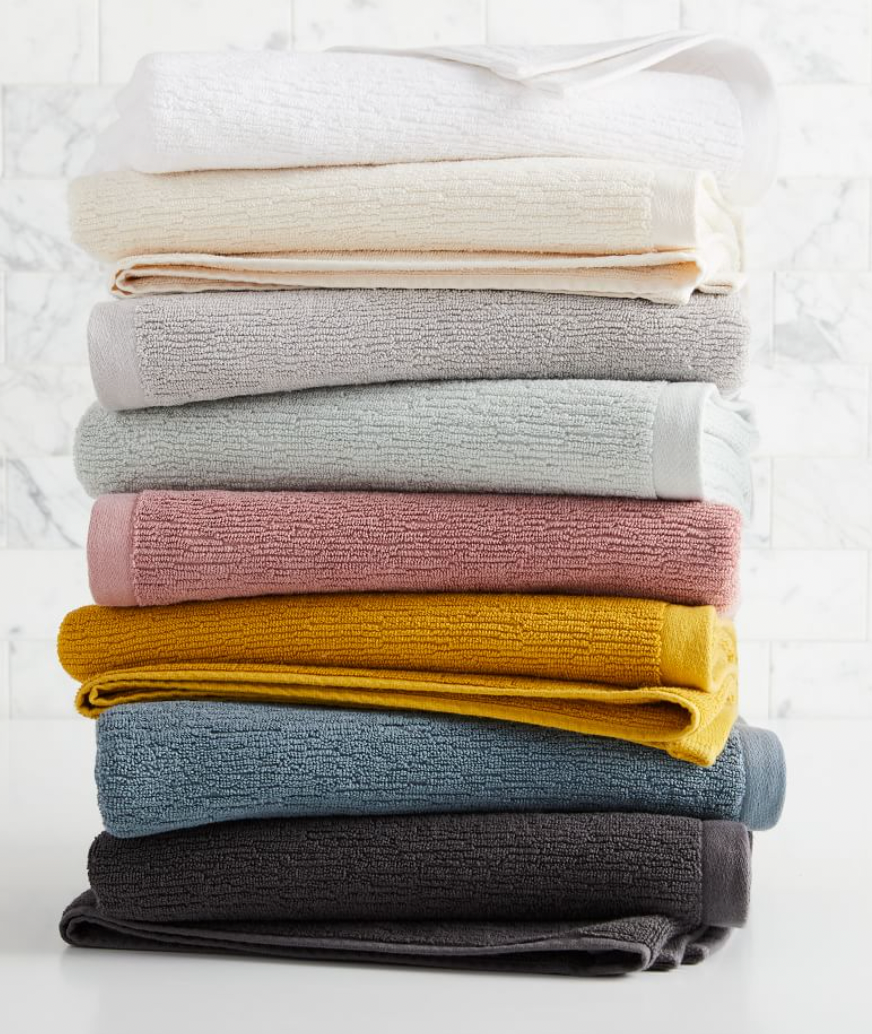 Organic Quick-Dry Textured Towels