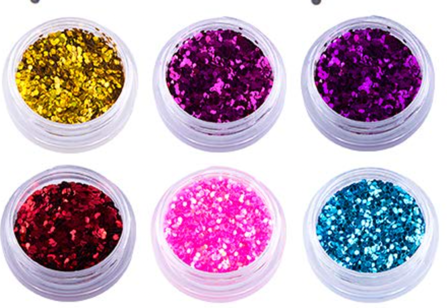 SIQUK 20 Sets Face Gems Glitter Mermaid Face Jewels Crystal Stickers